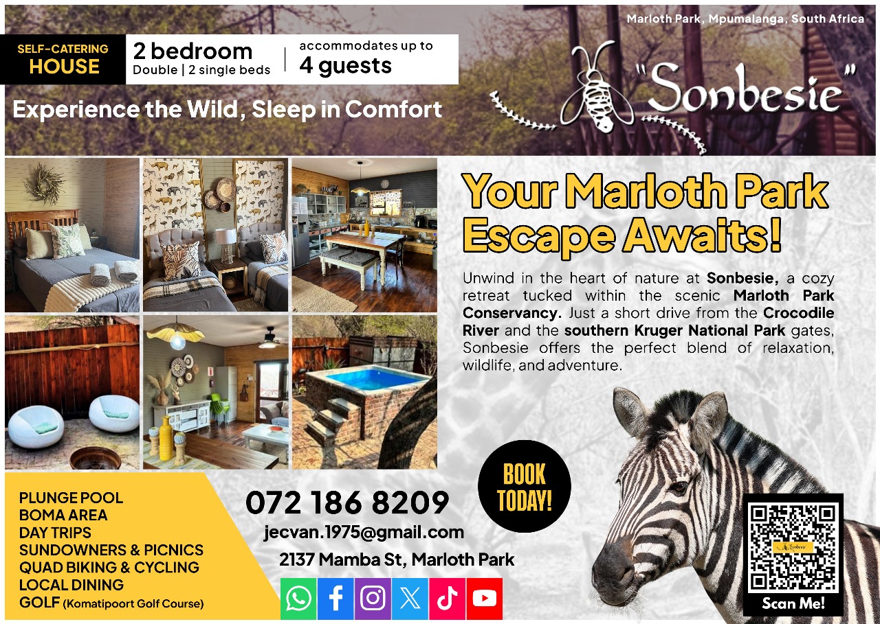 Sonbesie Marloth Park